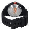 Luminox Bear Grylls Survival Mountain -kumihihna, musta kellotaulu Quartz Diver',s XB.3739 200M miesten kello