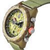 Luminox Bear Grylls Survival ECO Master Chronograph Green Dial Quartz Diver',s XB.3757.ECO 200M miesten kello