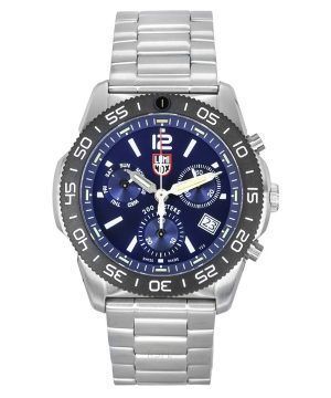 Luminox Pacific Diver Chronograph ruostumaton teräs sininen kellotaulu kvartsi XS.3144 200M miesten kello