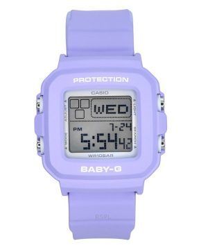 Casio Baby-G Plus digitaalinen 30-vuotispäivä, purppura hartsihihna, kvartsi BGD-10K-6 100M naisten kello erityisellä pidikkeell