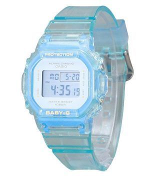 Casio Baby-G Digital Summer Jelly läpinäkyvä vaaleansininen hartsihihna kvartsi BGD-565SJ-2 100M naisten kello