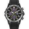 Casio Edifice Sospensione Analoginen Chronograph Hartsihihna Harmaa Kellotaulu Solar EQS-960PB-1AV 100M Miesten kello