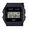 Casio POP digitaalinen musta biopohjainen hartsihihna kvartsi F-91WB-1A unisex kello