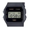 Casio POP digitaalinen harmaa biopohjainen hartsihihna kvartsi F-91WB-8A unisex kello