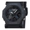 Casio G-Shock analoginen digitaalinen musta hartsi musta kellotaulu kvartsi GA-2300-1A 200M miesten kello