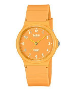 Casio POP Analoginen Biopohjainen Hartsihihna Oranssi Kellotaulu Kvartsi MQ-24B-9B Unisex kello