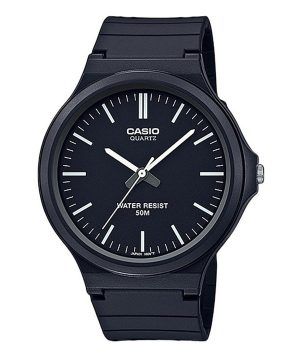 Casio Youth Analoginen hartsihihna musta kellotaulu kvartsi MW-240-1EV miesten kello