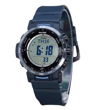 Casio ProTrek Climber Line Digitaalinen sininen Biopohjainen Hartsi Tough Solar PRW-35Y-2 100M Miesten kello