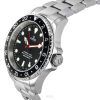 Suhde FreeDiver GMT Series Sapphire ruostumaton teräs musta kellotaulu automaattinen RTF051 200M miesten kello