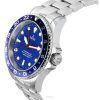 Ratio FreeDiver GMT Series Sapphire ruostumaton teräs sininen kellotaulu automaattinen RTF053 200M miesten kello