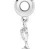 Pandora Stetoskooppi Heart Dangle Charm 799072C01 naisille