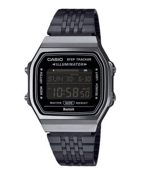 Casio Vintage Digital Smartphone Link ruostumattomasta teräksestä valmistettu kvartsi ABL-100WEGG-1B Unisex kello