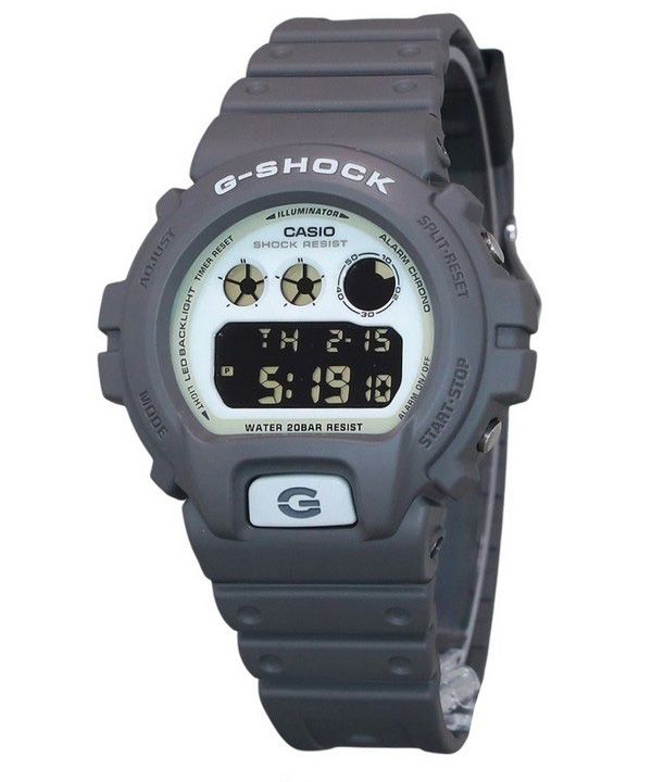 Casio G-Shock Hidden Glow digitaalinen hartsihihna kvartsi DW-6900HD-8 200M miesten kello