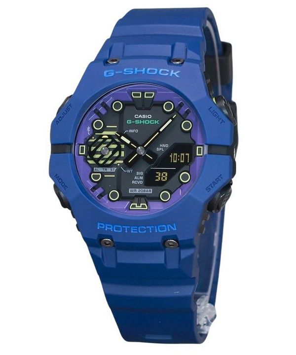 Casio G-Shock Cyberspace Analoginen digitaalinen älypuhelinlinkki Bluetooth musta kellotaulu Quartz GA-B001CBR-2A 200M miesten k