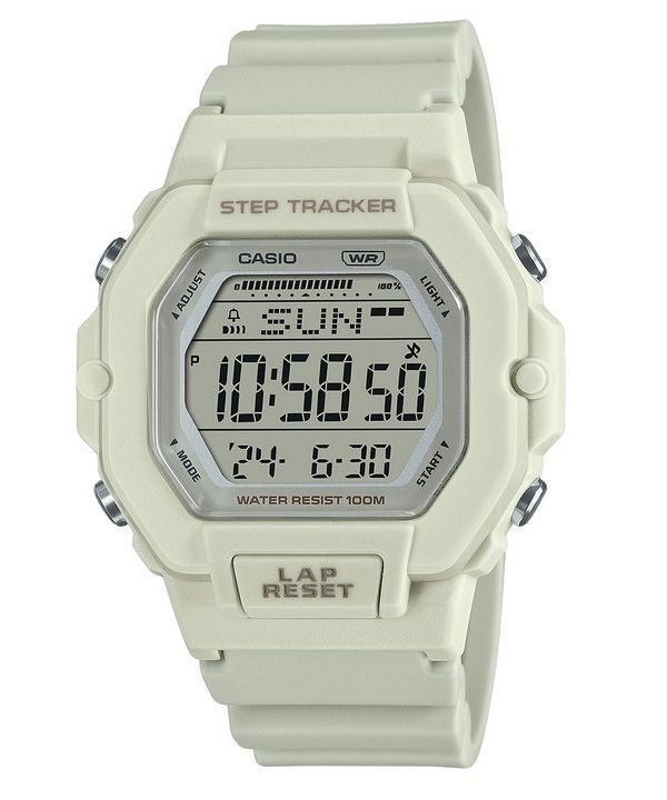 Casio Standard digitaalinen hartsihihna kvartsi LWS-2200H-8AV 100M Unisex kello