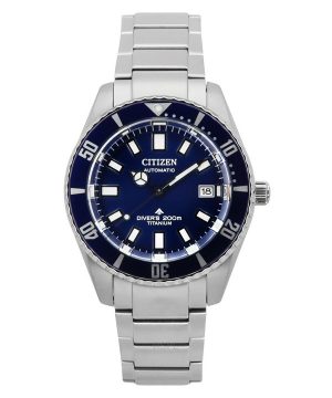 Citizen Promaster Fujitsubo Super Titanium Blue Dial automaattinen sukeltaja NB6021-68L 200M miesten kello