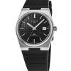 Tissot T-Classic PRX Powermatic 80 kumihihna, musta kellotaulu, automaattinen T137.407.17.051.00 100M miesten kello