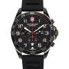 Victorinox Swiss Army Fieldforce Sport Chronograph Kumihihna Musta Kellotaulu Quartz 241889 100M Miesten kello