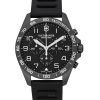 Victorinox Swiss Army Fieldforce Sport Chronograph Kumihihna Musta Kellotaulu Quartz 241926-1 100M Miesten kello