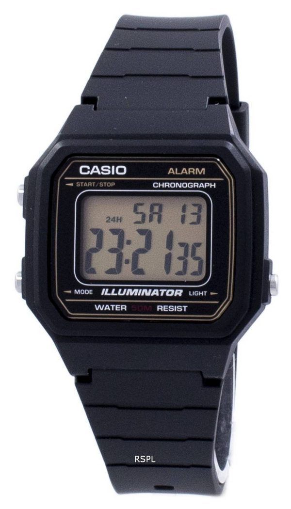 CASIO Classic valaisin Chronograph hälytys 9AV / 217H/W W217H-9AV Miesten Watch