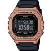 Casio Standard digitaalinen hartsiranneke Quartz W-218HM-5BV miesten kello