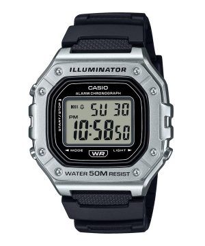 Casio Standard digitaalinen hartsiranneke Quartz W-218HM-7AV miesten kello