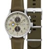 AVI-8 Hawker Hurricane Classic Chronograph Khaki Dial Quartz AV-4011-1B Miesten kello lisähihnalla