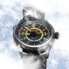 AVI-8 Flyboy Wingman Worldtimer GMT Tropical Grey Kellotaulu Automaattinen AV-4120-04 Miesten kello lisähihnalla