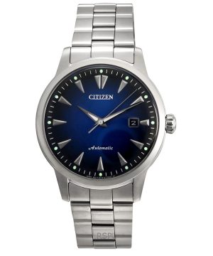 Citizen Kuroshio 64 Limited Edition ruostumattomasta teräksestä valmistettu sininen kellotaulu NK0009-82L miesten kello