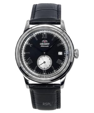 Orient Classic Bambino Version 2 nahkahihna musta kellotaulu automaattinen RA-AP0101B miesten kello