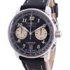 Kunnostettu Zeppelin LZ127 Chronograph Black Dial Quartz 86743 miesten kello