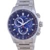 Kunnostettu Citizen PCAT -radioohjattu kronografi Blue Dial Eco-Drive Diver&#39,s CB5880-54L 200M miesten kello