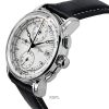 Zeppelin 100 Jahre Chronograph nahkahihna hopea kellotaulu Quartz 86701 miesten kello