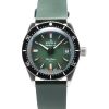 Edox Skydiver Special Edition Green Dial automaattinen sukeltaja 801313NCVI 300M miesten kello lisähihnalla