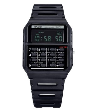 Casio POP Vintage -laskin digitaalinen musta biopohjainen hartsihihna kvartsi CA-53WB-1B unisex kello