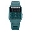 Casio POP Vintage -laskin Digitaalinen vihreä biopohjainen hartsihihna kvartsi CA-53WB-3B Unisex kello