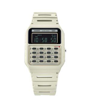 Casio POP Vintage -laskin Digitaalinen harmaa biopohjainen hartsihihna kvartsi CA-53WB-8B Unisex kello