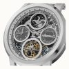 Ingersoll The Arc Moon Phase ruostumaton teräs, hopea luurankokellotaulu, automaattinen I16002 miesten kello