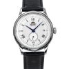 Orient Classic Bambino Versio 2 Small Seconds Musta nahkahihna hopea kellotaulu automaattinen RA-AP0104S miesten kello