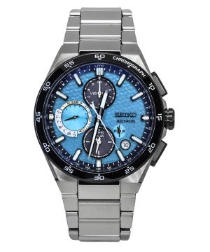 Seiko Astron Starfull Sky GPS Chronograph Limited Edition Blue Dial Solar SSH157J1 100M miesten kello