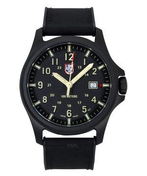 Luminox Atacama Field kumihihna musta kellotaulu Quartz XL.1970.SET 100M miesten kello lisähihnalla