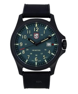 Luminox Atacama Field kumihihna vihreä kellotaulu Quartz XL.1977 100M miesten kello