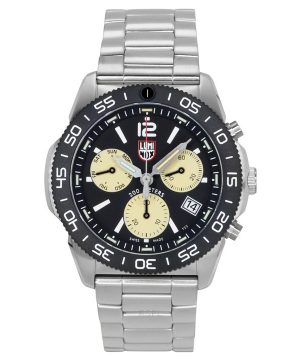 Luminox Pacific Diver Chronograph ruostumaton teräs musta kellotaulu kvartsi XS.3150.M 200M miesten kello