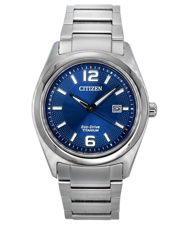 Citizen Super Titanium Blue Dial Eco-Drive AW1641-81L miesten kello