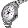 Bauhaus Aviation Titanium Full Luminous Beige Kellotaulu 2860M5 100M Miesten kello