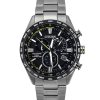 Citizen Radio-ohjattu kronografi Super Titanium Black Dial Eco-Drive CB5947-80E 100M miesten kello