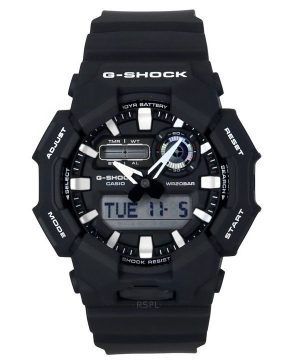 Casio G-Shock analoginen digitaalinen biopohjainen hartsihihna musta kellotaulu kvartsi GA-010-1A 200M miesten kello