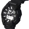 Casio G-Shock analoginen digitaalinen biopohjainen hartsihihna musta kellotaulu kvartsi GA-010-1A 200M miesten kello