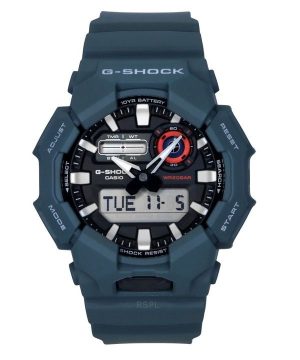 Casio G-Shock analoginen digitaalinen biopohjainen hartsihihna musta kellotaulu kvartsi GA-010-2A 200M miesten kello