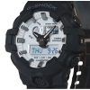 Casio G-Shock analoginen digitaalinen hartsihihna valkoinen kellotaulu kvartsi GA-700WD-1A 200M miesten kello